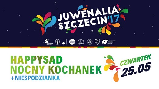 Juwenalia Szczecin 2017: Happysad / Nocny Kochanek