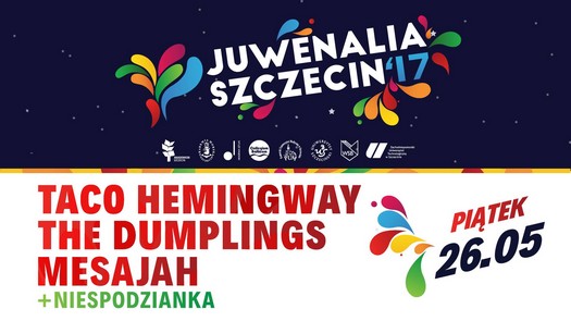 Juwenalia Szczecin 2017: Taco Hemingway / The Dumplings / Mesajah