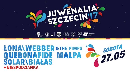 Juwenalia Szczecin 2017: Quebonafide, Łona/Webber, Małpa, Solar/Białas