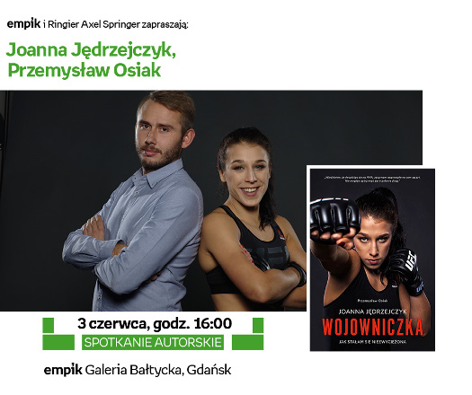 Joanna Jędrzejczyk i Przemysław Osiak - spotkanie autorskie
