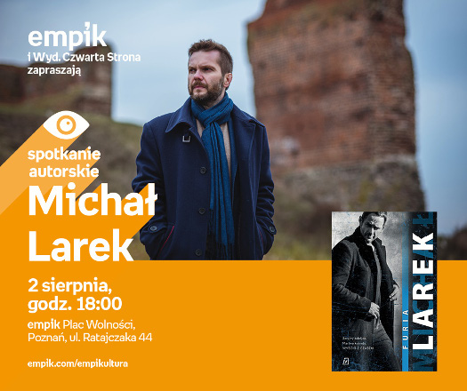 Spotkanie autorskie z Michałem Larkiem