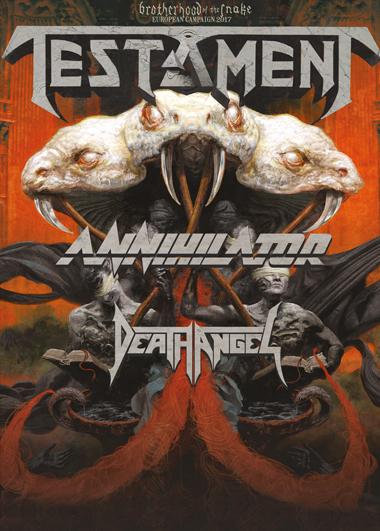 Testament + Annihilator + Death Angel