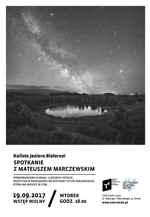 Koliste jeziora Biaorusi: Spotkanie z Mateuszem Marczewskim