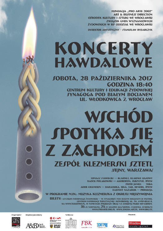 Koncert Hawdalowy: Warszawski Sztetl we Wrocławiu