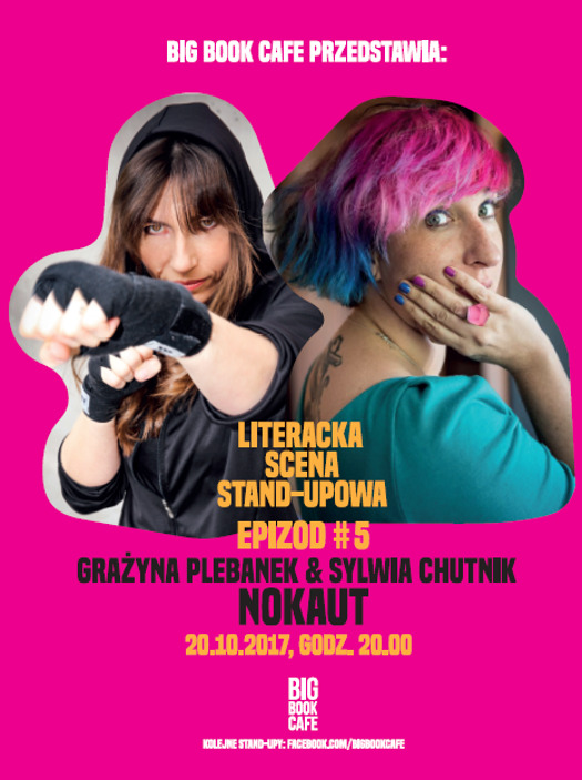 Literacki Stand-up: Sylwia Chutnik i Grażyna Plebanek