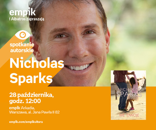 Spotkanie autorskie z Nicholasem Sparksem
