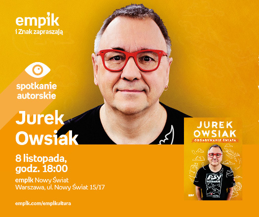 Jurek Owsiak - spotkanie autorskie 