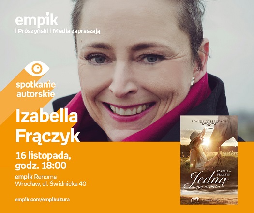 Spotkanie autorskie z Izabelą Frączyk