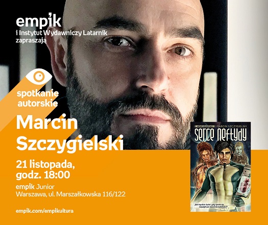 Spotkanie z pisarzem Marcinem Szczygielskim