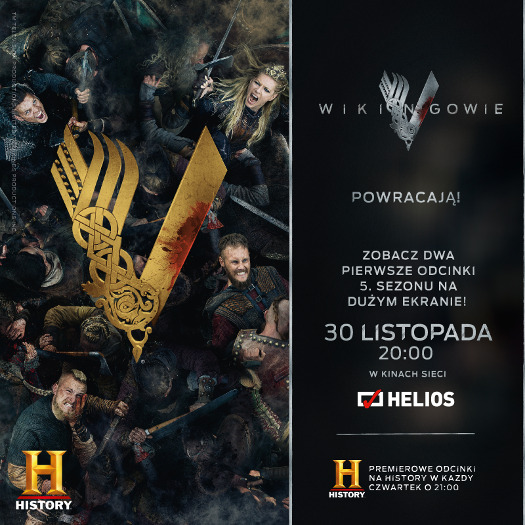 "Wikingowie" na ekranach kin Helios