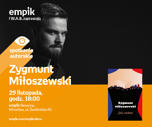 Spotkanie autorskie z Zygmuntem Miłoszewskim 