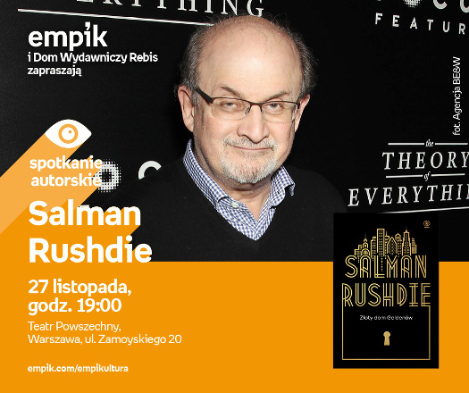 Salman Rushdie: Spotkanie autorskie w Teatrze Powszechnym