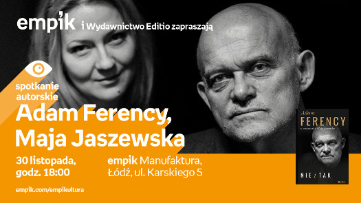 Adam Ferency i Maja Jaszewska - spotkanie autorskie