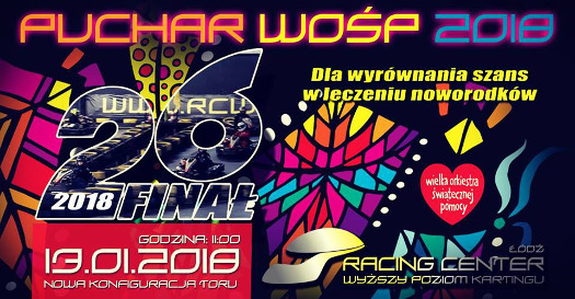 Puchar WOŚP 2018 - zawody kartingowe