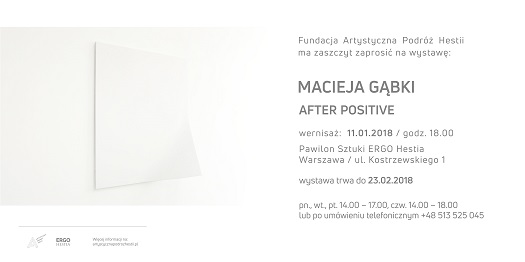 Maciej Gąbka "After Positive"