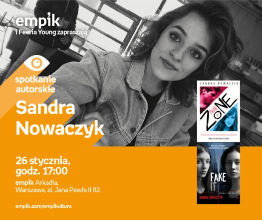 Spotkanie autorskie z Sandrą Nowaczyk