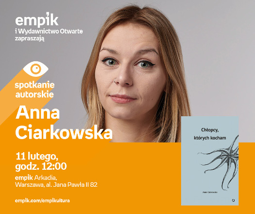 Anna Ciarkowska - spotkanie autorskie