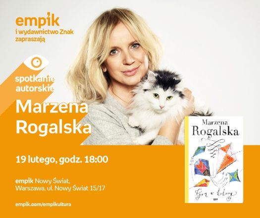 Marzena Rogalska - spotkanie autorskie