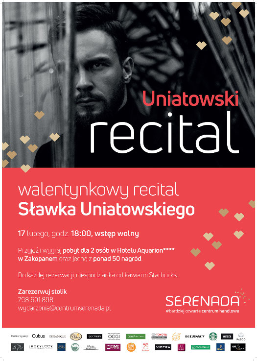Recital Sławka Uniatowskiego