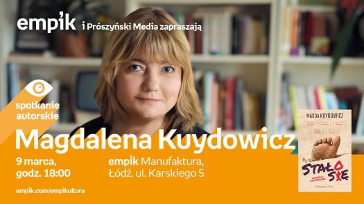 Spotkanie autorskie z Magdaleną Kuydowicz