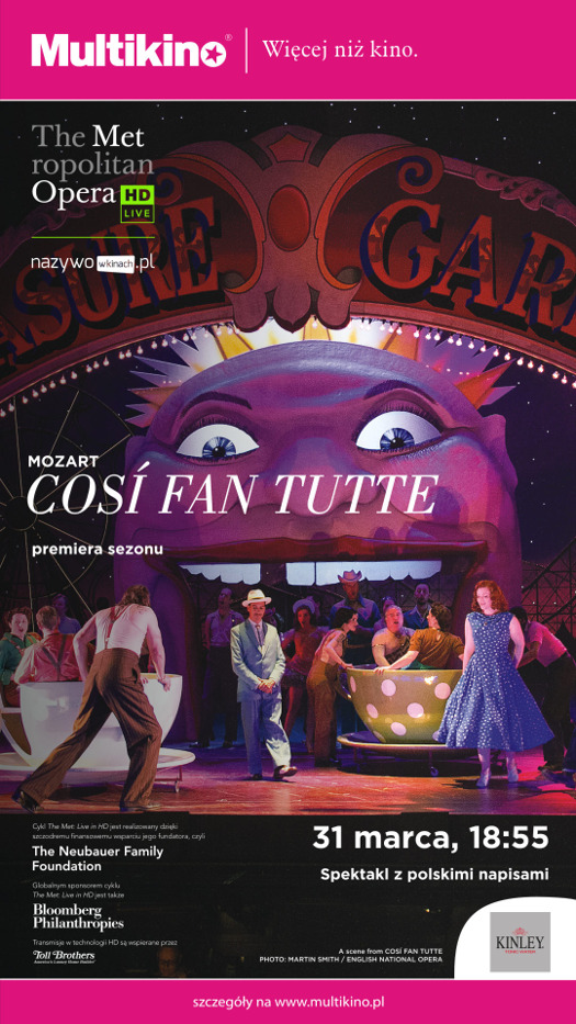 The Met Live in HD: transmisja "Cosi fan tutte"