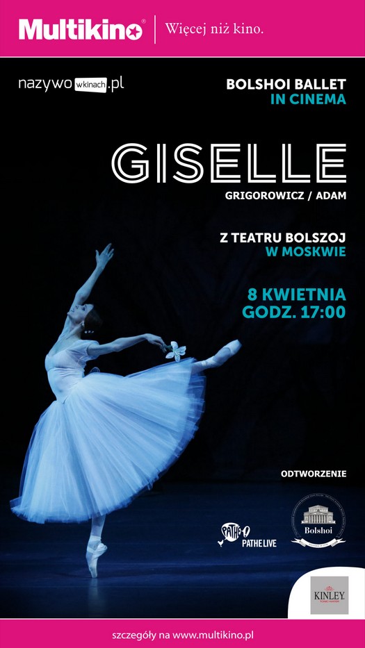 "Giselle" z Teatru Bolszoj w kinach sieci Multikino