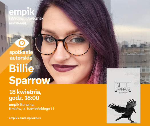 Billie Sparrow - spotkanie autorskie