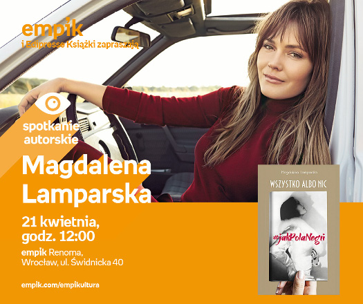 Magdalena Lamparska - spotkanie autorskie