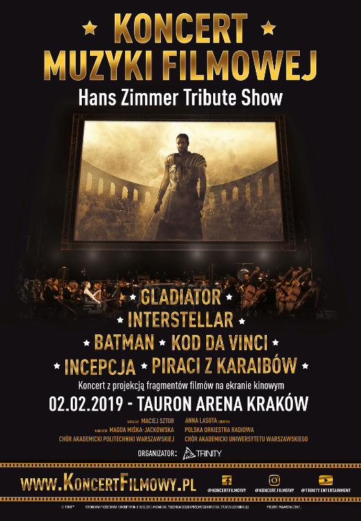 Koncert Muzyki Filmowej - Hans Zimmer Tribute Show