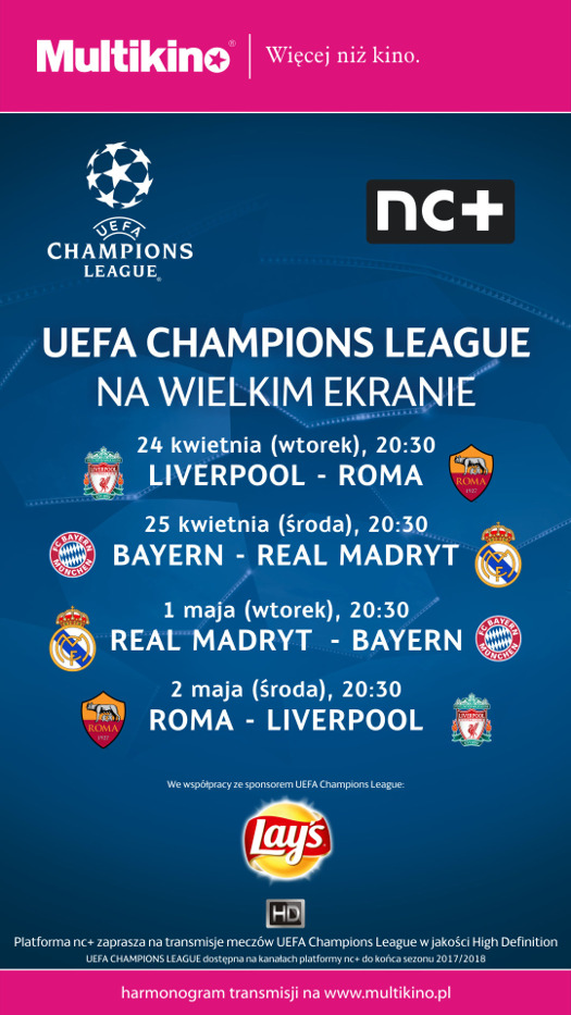 Liga Mistrzw UEFA - rewane pfinaw