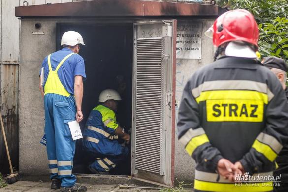 Wybuch w stacji transformatorowej we Wrocławiu