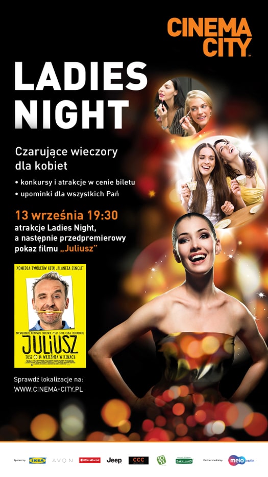 Ladies Night w Cinema City: Juliusz