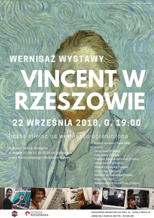 Wernisaż wystawy "Vincent w Rzeszowie"