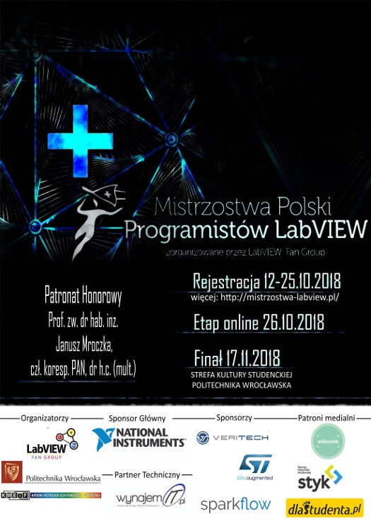 Etap Online Mistrzostw Polski Programistów LabVIEW 2018