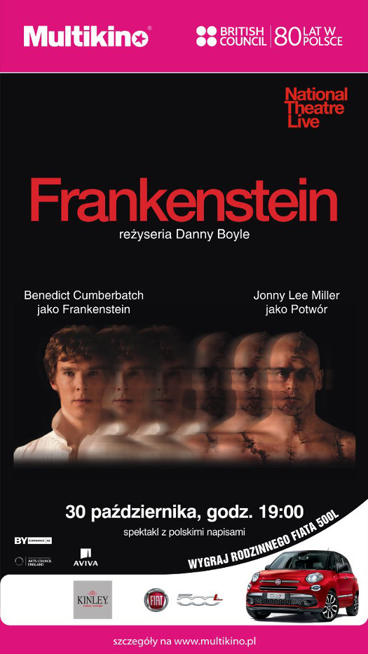 "Frankenstein" z Johny Lee Millerem i Benedictem Cumberbatchem 