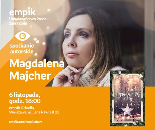 Magdalena Majcher – spotkanie autorskie 