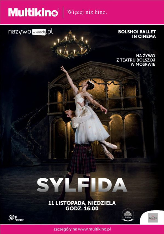 "Sylfida" z Teatru Bolszoj w Multikinie