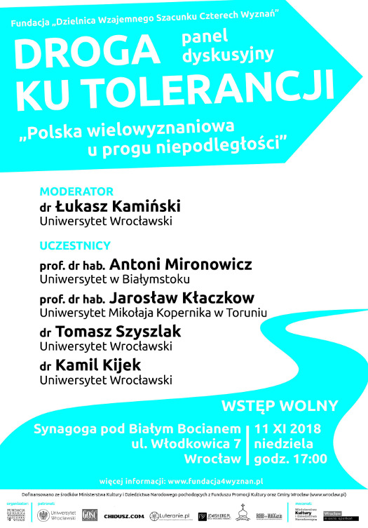 Panel dyskusyjny "Droga ku tolerancji"