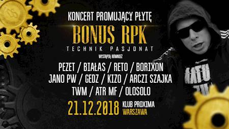 Bonus RPK + Gocie - Koncert promujcy najnowsz pyt "Technik Pasjonat"