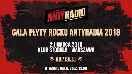 Gala Płyty Rocku Antyradia 2018