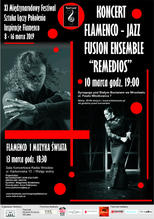 XI Międzynarodowy Festiwal Sztuka Łączy Pokolenia Inspiracje Flamenco 