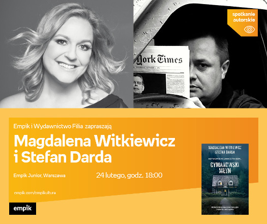 Magdalena Witkiewicz, Stefan Darda - spotkanie autorskie