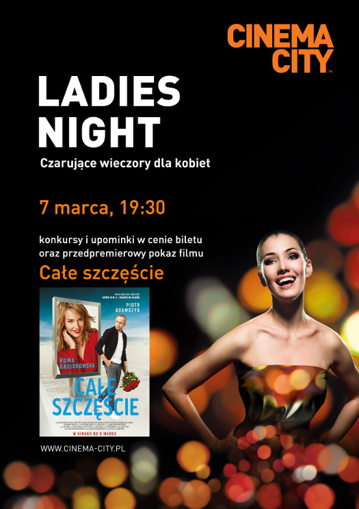 Ladies Night w Cinema City: Cae szczcie