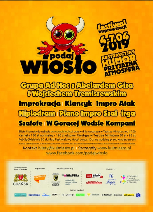 VIII Gdański Festiwal Impro "Podaj Wiosło"