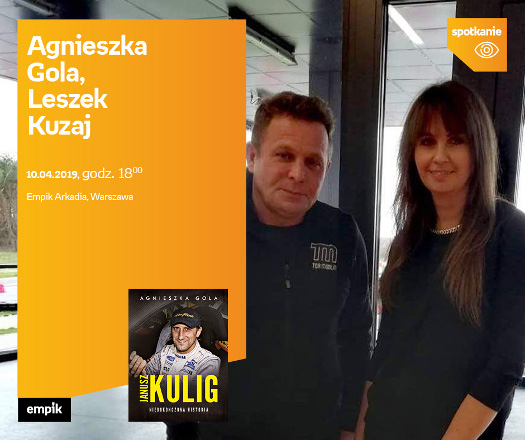 Agnieszka Gola, Leszek Kuzaj - spotkanie autorskie