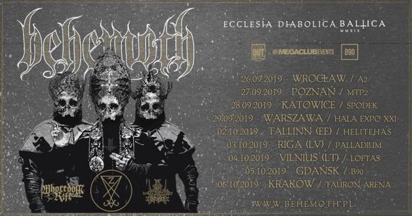 Behemoth "Ecclesia Diabolica Baltica" 