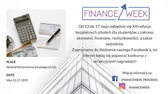 Finance Week XIII
