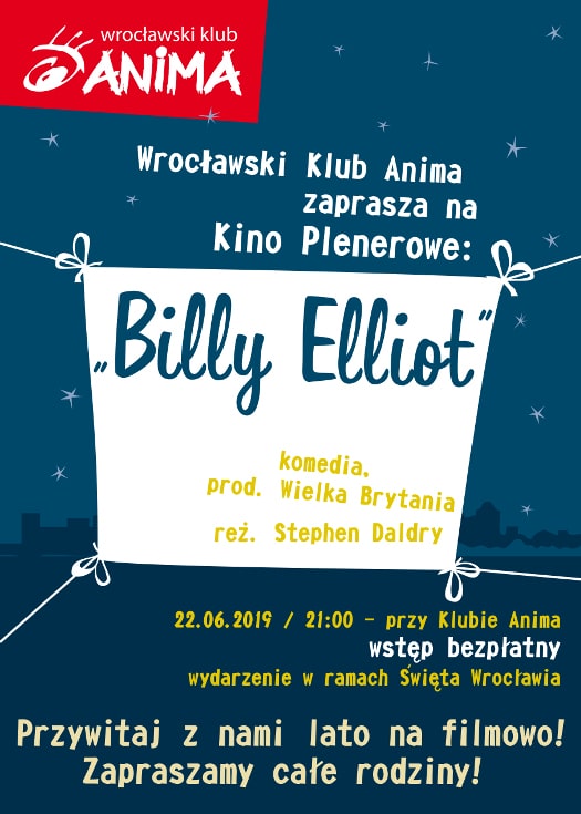 Kino plenerowe z Animą: Billy Elliot