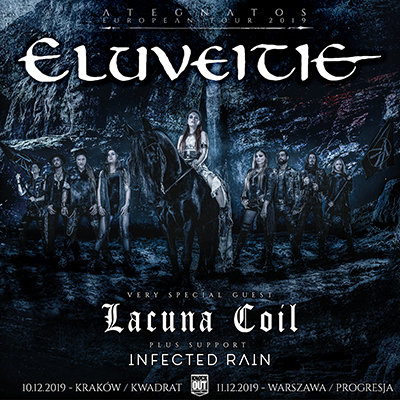 Eluveitie + Lacuna Coil + Infected Rain
