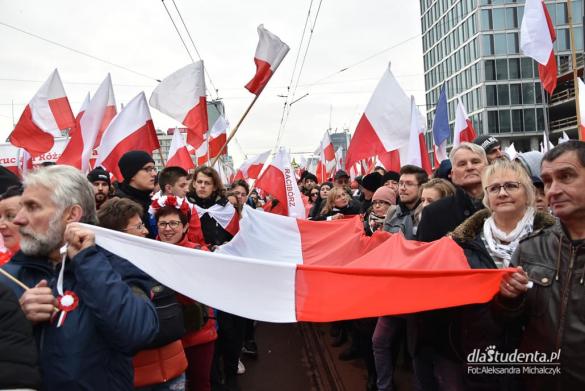 Marsz Niepodległości w Warszawie 